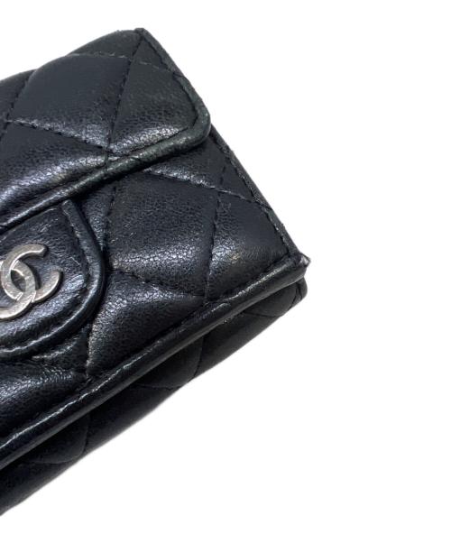 CHANEL（シャネル）CHANEL (シャネル) クラシックスモールフラップウォレット　CHANEL（シャネル）　AP0230 ブラックの古着・服飾アイテム