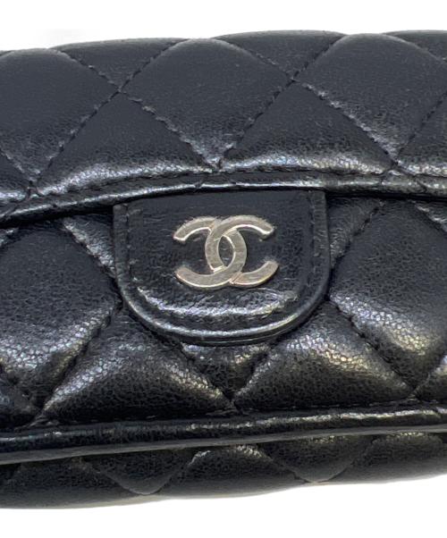 CHANEL（シャネル）CHANEL (シャネル) クラシックスモールフラップウォレット　CHANEL（シャネル）　AP0230 ブラックの古着・服飾アイテム