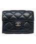 CHANEL（シャネル）の古着「クラシックスモールフラップウォレット　CHANEL（シャネル）　AP0230」｜ブラック