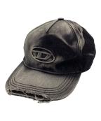 DIESELディーゼル）の古着「キャップ」｜グレー