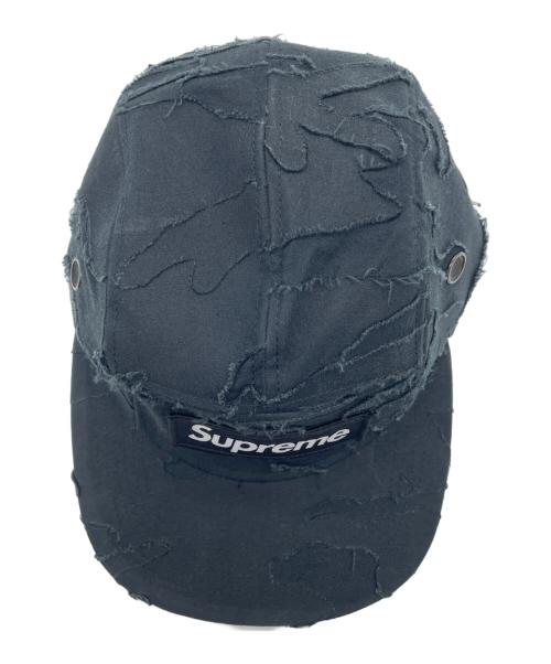 SUPREME（シュプリーム）SUPREME (シュプリーム) キャップ ブラックの古着・服飾アイテム