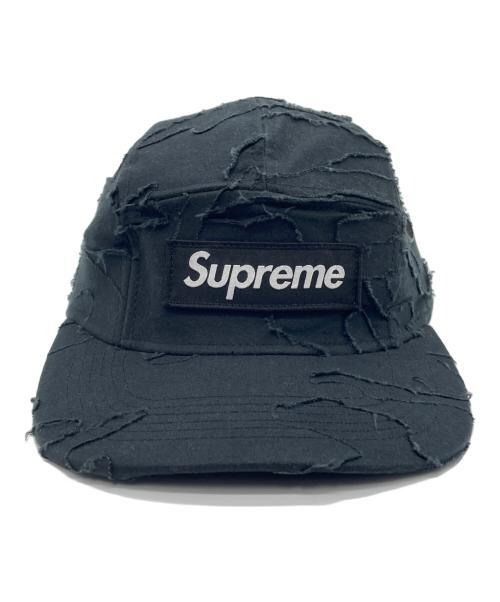 SUPREME（シュプリーム）SUPREME (シュプリーム) キャップ ブラックの古着・服飾アイテム