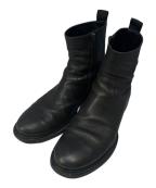 ANN DEMEULEMEESTERアンドゥムルメステール）の古着「サイドジップブーツ　ANN DEMEULEMEESTER（アンドゥムルメステール）」｜ブラック
