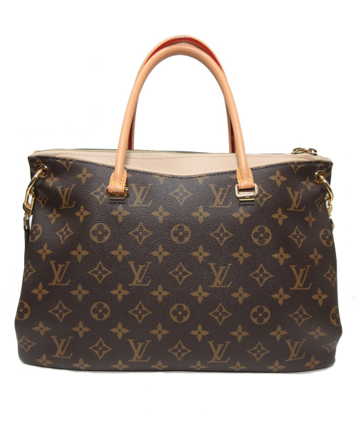 LOUIS VUITTON（ルイ ヴィトン）LOUIS VUITTON (ルイヴィトン) パラス/2WAYショルダーバッグ ブラウン×ベージュ サイズ:-の古着・服飾アイテム