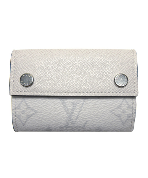 LOUIS VUITTON（ルイ ヴィトン）LOUIS VUITTON (ルイヴィトン) ディスカバリー・コンパクト ウォレット ブロン(ホワイト) サイズ:- モノグラム M67621  UB1119の古着・服飾アイテム