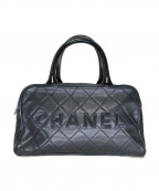 CHANELシャネル）の古着「ミニボストンバッグ」｜ブラック