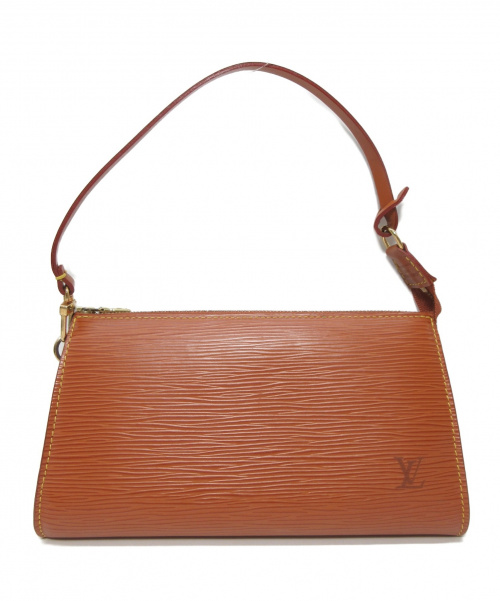 LOUIS VUITTON（ルイ ヴィトン）LOUIS VUITTON (ルイヴィトン) ポシェット・アクセソワール ブラウン エピ M52943 AR0031の古着・服飾アイテム