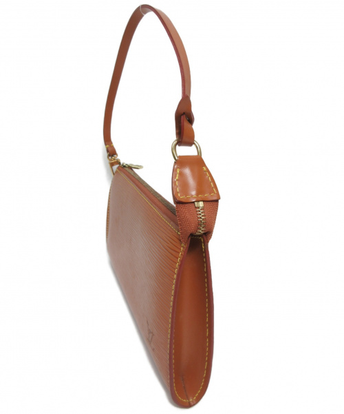 LOUIS VUITTON（ルイ ヴィトン）LOUIS VUITTON (ルイヴィトン) ポシェット・アクセソワール ブラウン エピ M52943 AR0031の古着・服飾アイテム