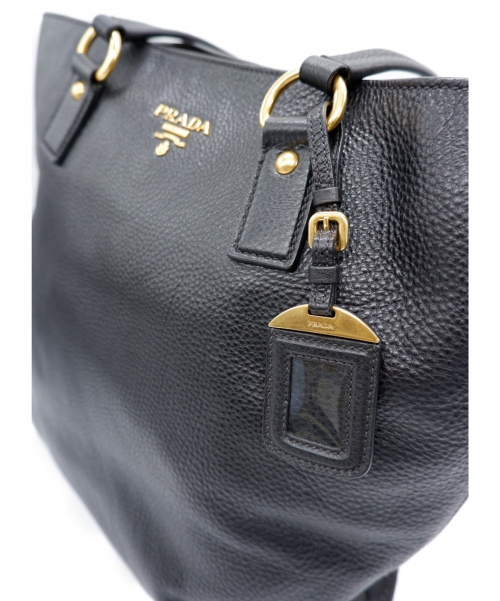 PRADA（プラダ）PRADA (プラダ) ハンドバッグ ブラック BR4372 - 31の古着・服飾アイテム