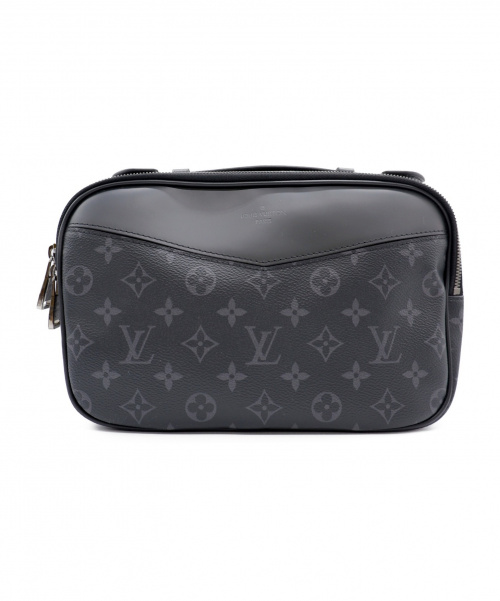 LOUIS VUITTON（ルイ ヴィトン）LOUIS VUITTON (ルイヴィトン) エクリプス バムバッグ ブラック モノグラム M42906  MB0210の古着・服飾アイテム