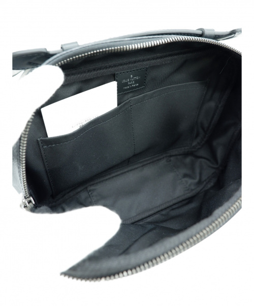 LOUIS VUITTON（ルイ ヴィトン）LOUIS VUITTON (ルイヴィトン) エクリプス バムバッグ ブラック モノグラム M42906  MB0210の古着・服飾アイテム
