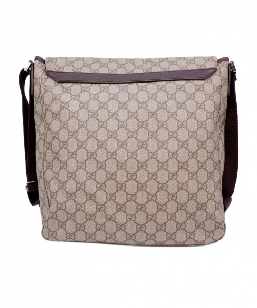 GUCCI（グッチ）GUCCI (グッチ) メッセンジャーバッグ ベージュ GG 141194 3444の古着・服飾アイテム