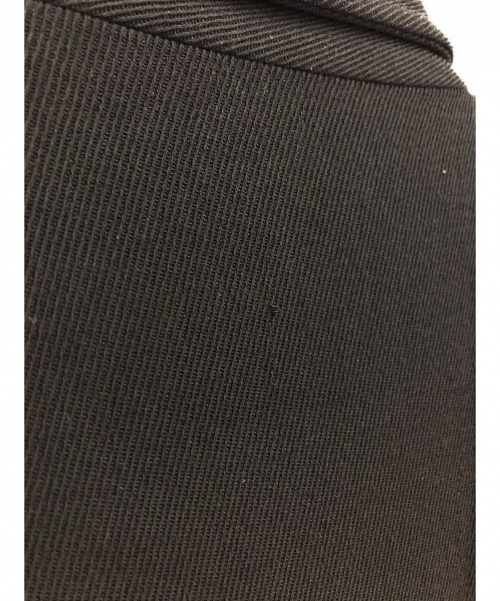 CHANEL（シャネル）CHANEL (シャネル) ココマークボタンフレアジャケット ブラック サイズ:38の古着・服飾アイテム
