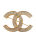 CHANEL（シャネル）の古着「ラインストーンブローチ」
