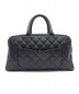 CHANEL (シャネル) ココマークハンドバッグ ブラック サイズ:- キャビアスキン A20997：128000円