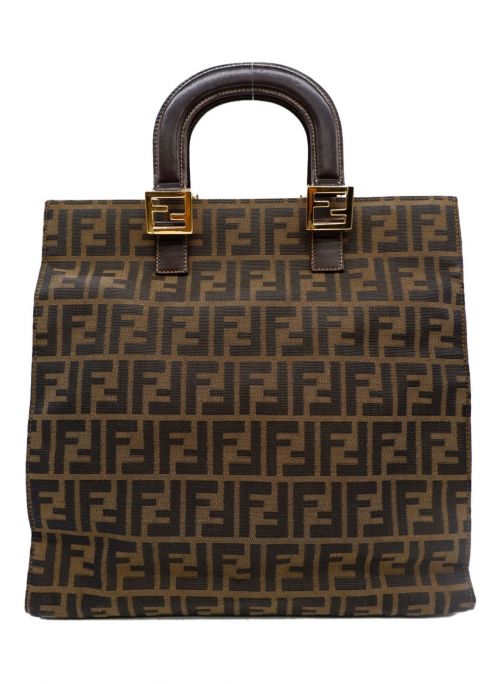 FENDI（フェンディ）FENDI (フェンディ) トートバッグ ブラウンの古着・服飾アイテム