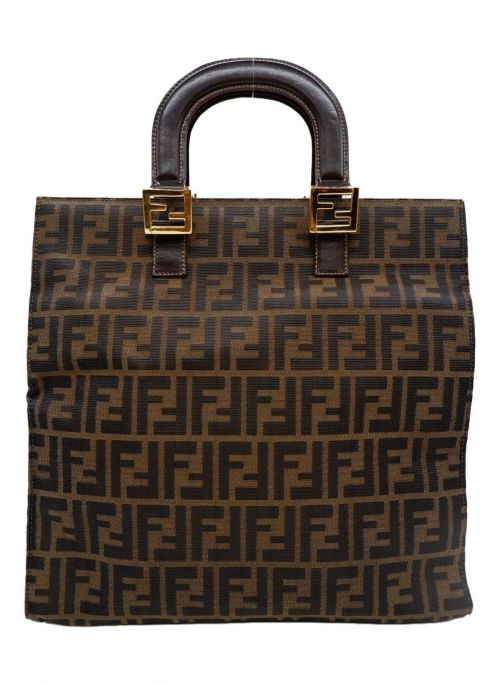 FENDI（フェンディ）FENDI (フェンディ) トートバッグ ブラウンの古着・服飾アイテム
