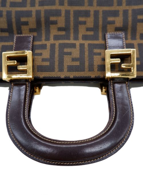 FENDI（フェンディ）FENDI (フェンディ) トートバッグ ブラウンの古着・服飾アイテム