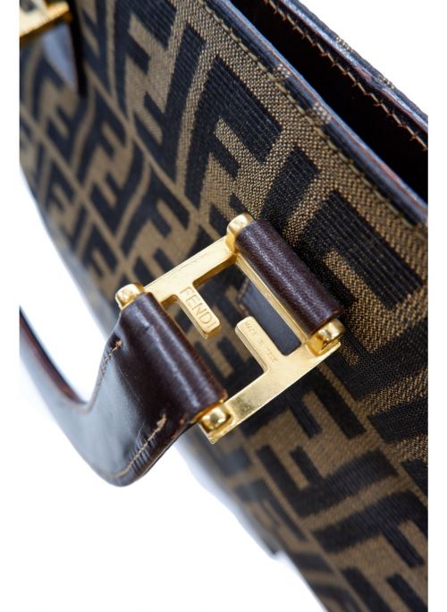 FENDI（フェンディ）FENDI (フェンディ) トートバッグ ブラウンの古着・服飾アイテム