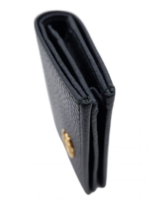 GUCCI（グッチ）GUCCI (グッチ) コンパクトウォレット GGマーモント ブラックの古着・服飾アイテム