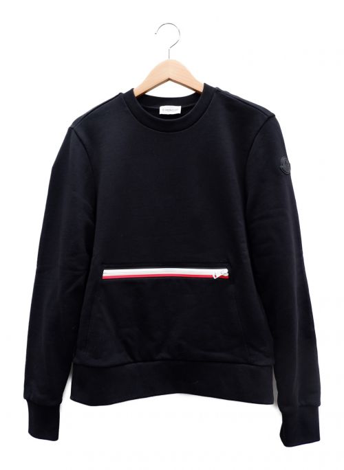 MONCLER（モンクレール）MONCLER (モンクレール) スウェット ブラック サイズ:Sの古着・服飾アイテム