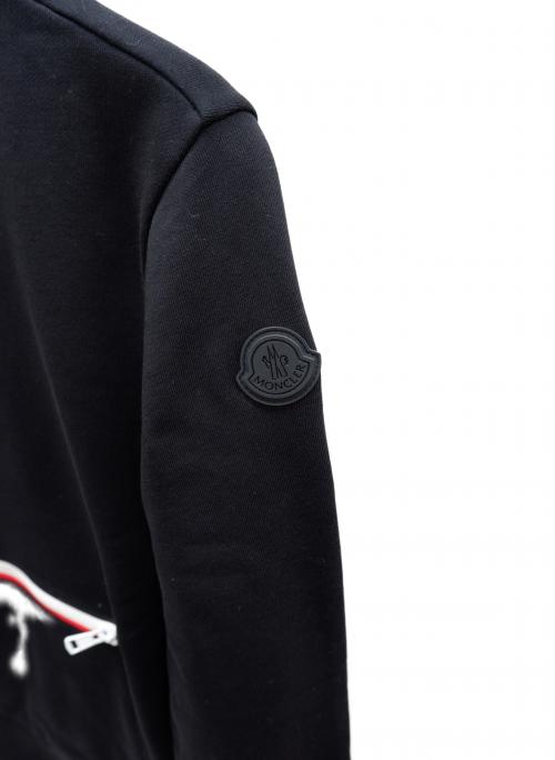 MONCLER（モンクレール）MONCLER (モンクレール) スウェット ブラック サイズ:Sの古着・服飾アイテム