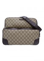 GUCCIグッチ）の古着「ショルダーバッグ」｜ブラウン×ベージュ