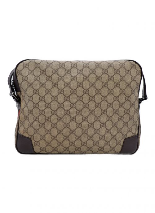 GUCCI（グッチ）GUCCI (グッチ) ショルダーバッグ ブラウン×ベージュの古着・服飾アイテム