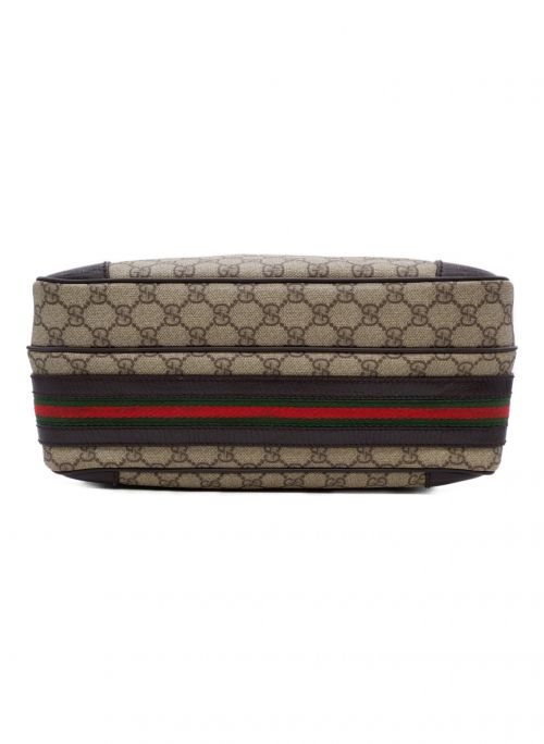 GUCCI（グッチ）GUCCI (グッチ) ショルダーバッグ ブラウン×ベージュの古着・服飾アイテム