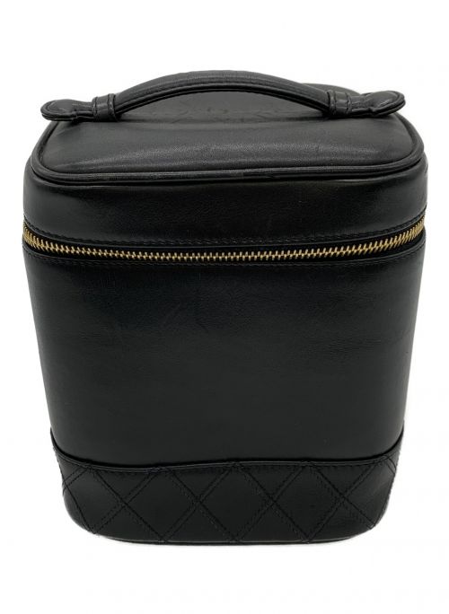 CHANEL（シャネル）CHANEL (シャネル) バニティバッグ ブラックの古着・服飾アイテム