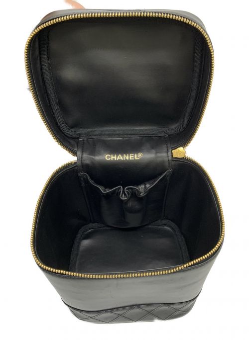 CHANEL（シャネル）CHANEL (シャネル) バニティバッグ ブラックの古着・服飾アイテム