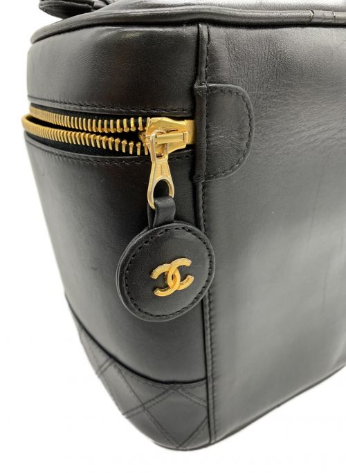 CHANEL（シャネル）CHANEL (シャネル) バニティバッグ ブラックの古着・服飾アイテム