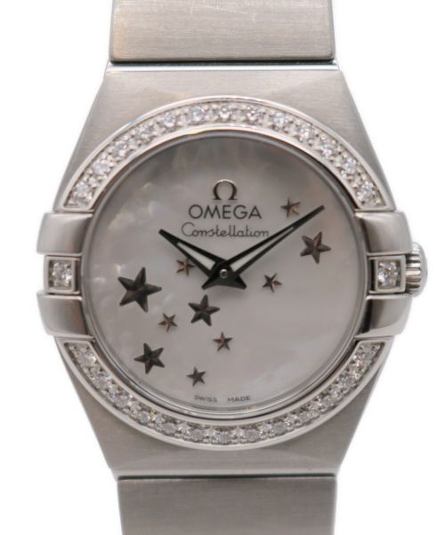OMEGA（オメガ）OMEGA (オメガ) コンステレーションスターブルー ホワイト サイズ:24mmの古着・服飾アイテム