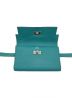 中古・古着 HERMES (エルメス) コンパクトウォレット グリーン：128000円