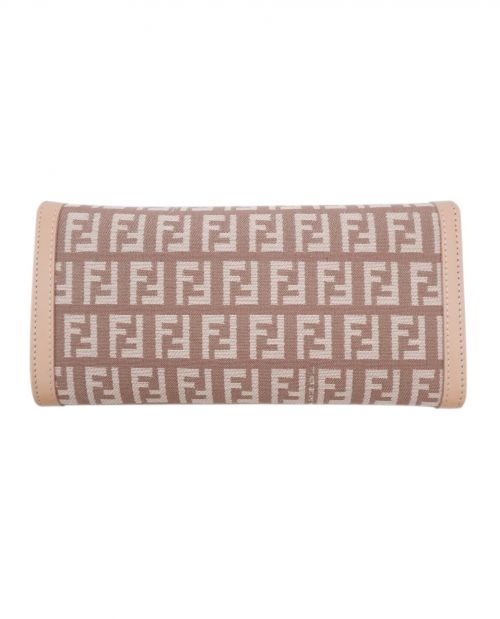FENDI（フェンディ）FENDI (フェンディ) 長財布　ズッキーノ ピンクの古着・服飾アイテム