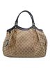 GUCCI（グッチ）の古着「GGキャンバストートバッグ」｜ベージュ