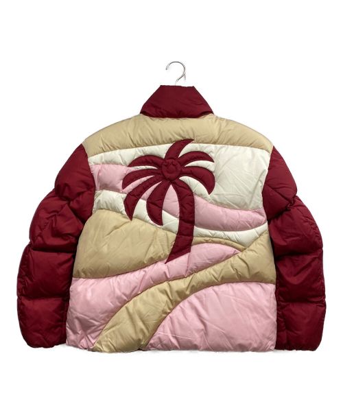 MONCLER（モンクレール）MONCLER×PALM ANGELS (モンクレール×パームエンジェルス) ダウンジャケット ボルドーの古着・服飾アイテム
