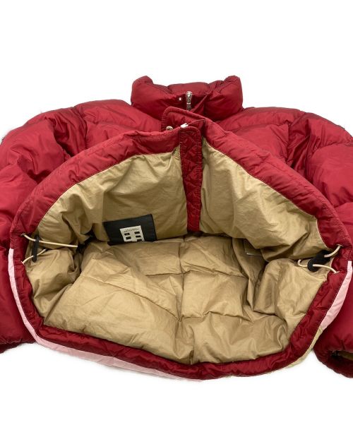 MONCLER（モンクレール）MONCLER×PALM ANGELS (モンクレール×パームエンジェルス) ダウンジャケット ボルドーの古着・服飾アイテム