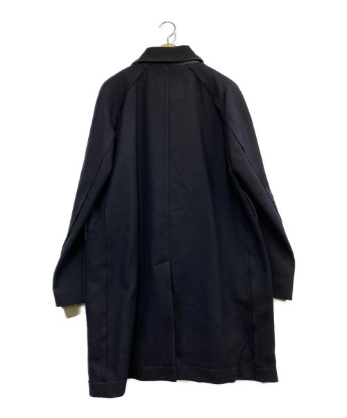 sacai（サカイ）sacai (サカイ) MA-1ドッキングステンカラーコート ネイビー サイズ:2の古着・服飾アイテム