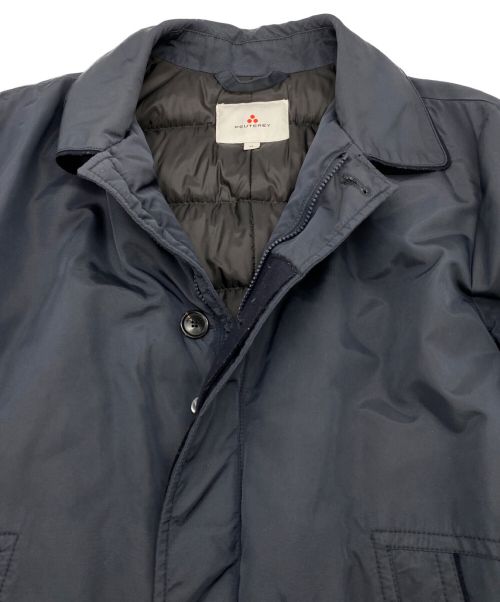 PEUTEREY（ピューテリー）PEUTEREY (ピューテリー) ダウンコート ネイビー サイズ:XLの古着・服飾アイテム