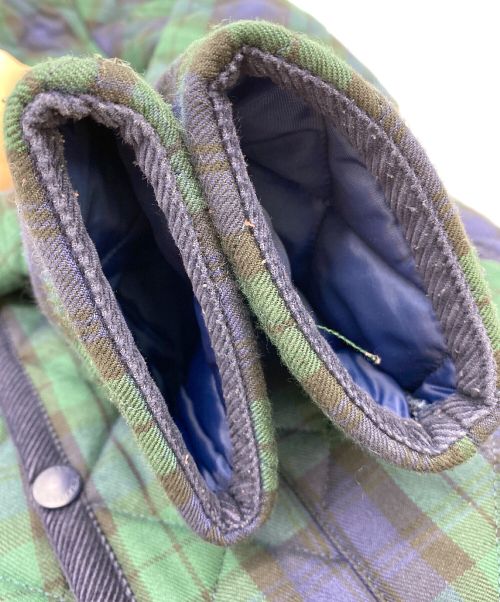 LAVENHAM（ラベンハム）LAVENHAM (ラベンハム) キルティングコート グリーン サイズ:38の古着・服飾アイテム