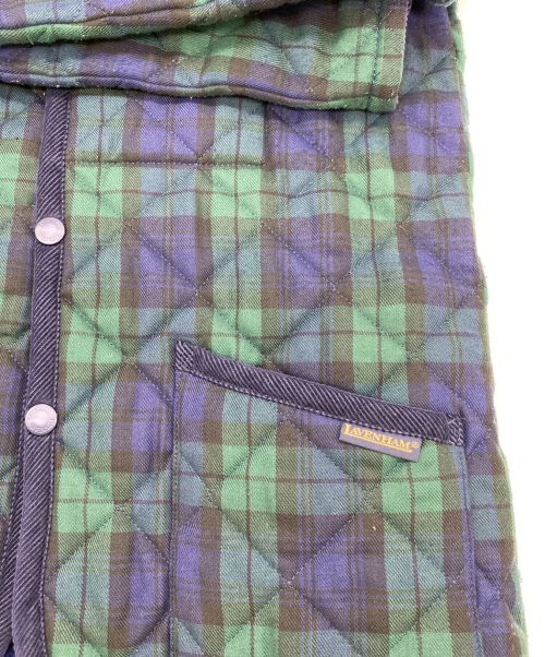 LAVENHAM（ラベンハム）LAVENHAM (ラベンハム) キルティングコート グリーン サイズ:38の古着・服飾アイテム