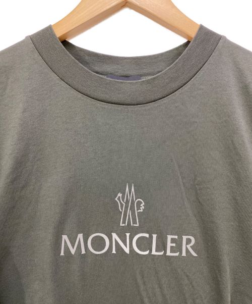 MONCLER（モンクレール）MONCLER (モンクレール) 半袖カットソー グリーン サイズ:SIZE Mの古着・服飾アイテム