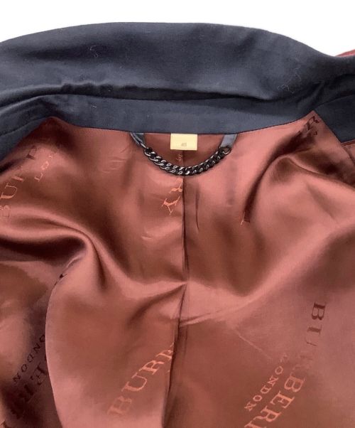 BURBERRY LONDON（バーバリーロンドン）BURBERRY LONDON (バーバリー ロンドン) テーラードジャケット ネイビー サイズ:48の古着・服飾アイテム