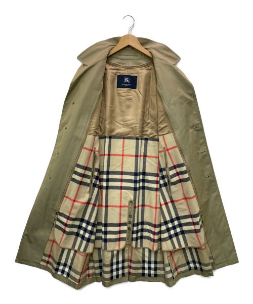 BURBERRY LONDON（バーバリーロンドン）BURBERRY LONDON (バーバリーロンドン) チェックライナー付ステンカラーコート ベージュ サイズ:SIZE 90-165-4の古着・服飾アイテム