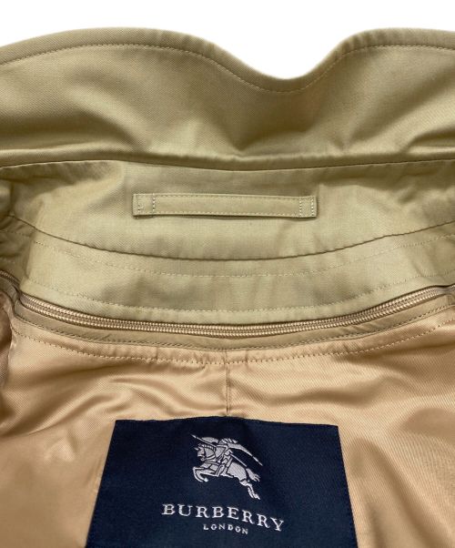 BURBERRY LONDON（バーバリーロンドン）BURBERRY LONDON (バーバリーロンドン) チェックライナー付ステンカラーコート ベージュ サイズ:SIZE 90-165-4の古着・服飾アイテム