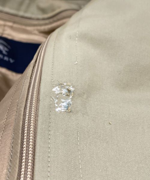 BURBERRY LONDON（バーバリーロンドン）BURBERRY LONDON (バーバリーロンドン) チェックライナー付ステンカラーコート ベージュ サイズ:SIZE 90-165-4の古着・服飾アイテム