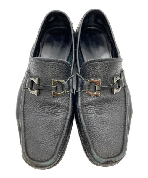 Salvatore Ferragamo（サルヴァトーレ フェラガモ）Salvatore Ferragamo (サルヴァトーレ フェラガモ) ローファー ブラック サイズ:25の古着・服飾アイテム