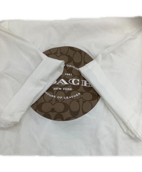 COACH（コーチ）COACH (コーチ) Tシャツ ホワイト サイズ:XLの古着・服飾アイテム