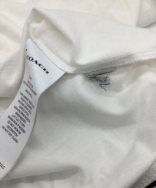 COACH（コーチ）COACH (コーチ) Tシャツ ホワイト サイズ:XLの古着・服飾アイテム